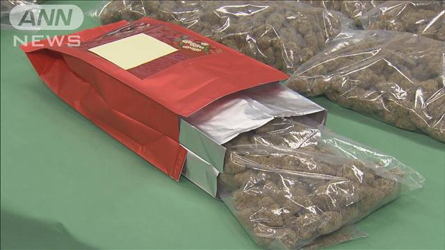 【東京税関】グエン容疑者を逮捕　ドライフルーツ袋に大麻を隠し密輸か